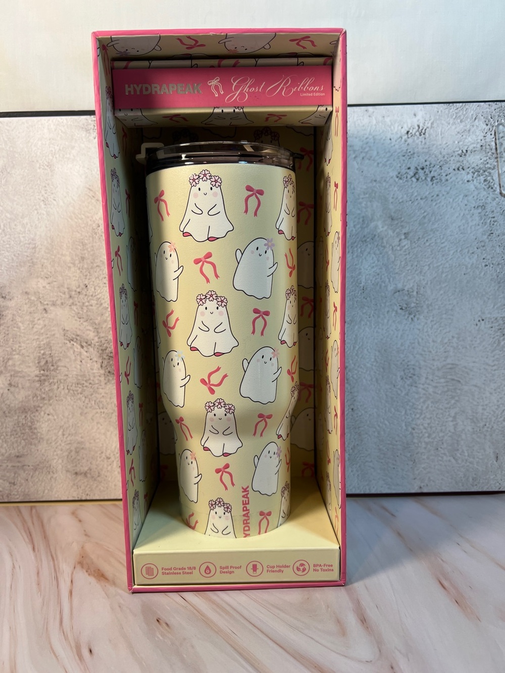 HydraPeak Ghost Ribbons Limited Edition Voyager 32oz Tumbler NIB